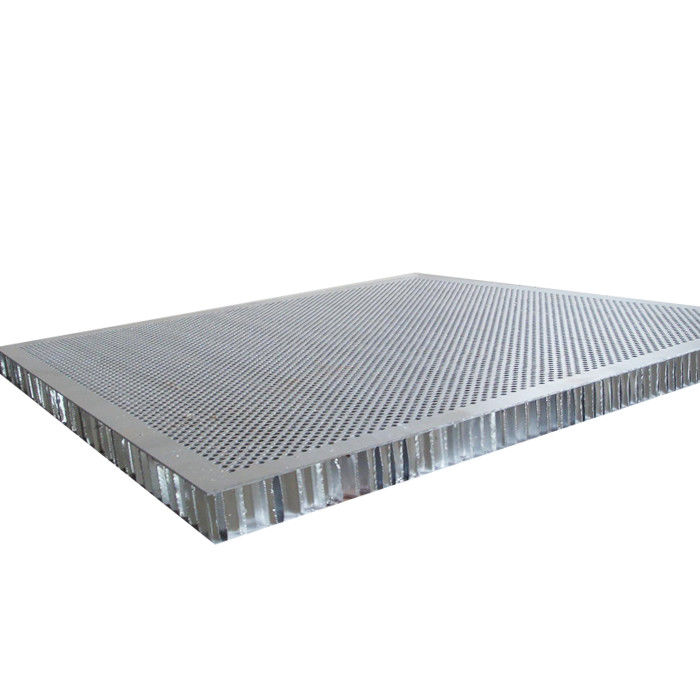 20mm perforowane akustyczne płyty sufitowe Alu Honeycomb Core Wysoka sztywność