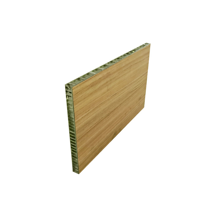 Morskie aluminiowe panele o strukturze plastra miodu laminowane Formica HPL za pomocą folii termotopliwej PUR
